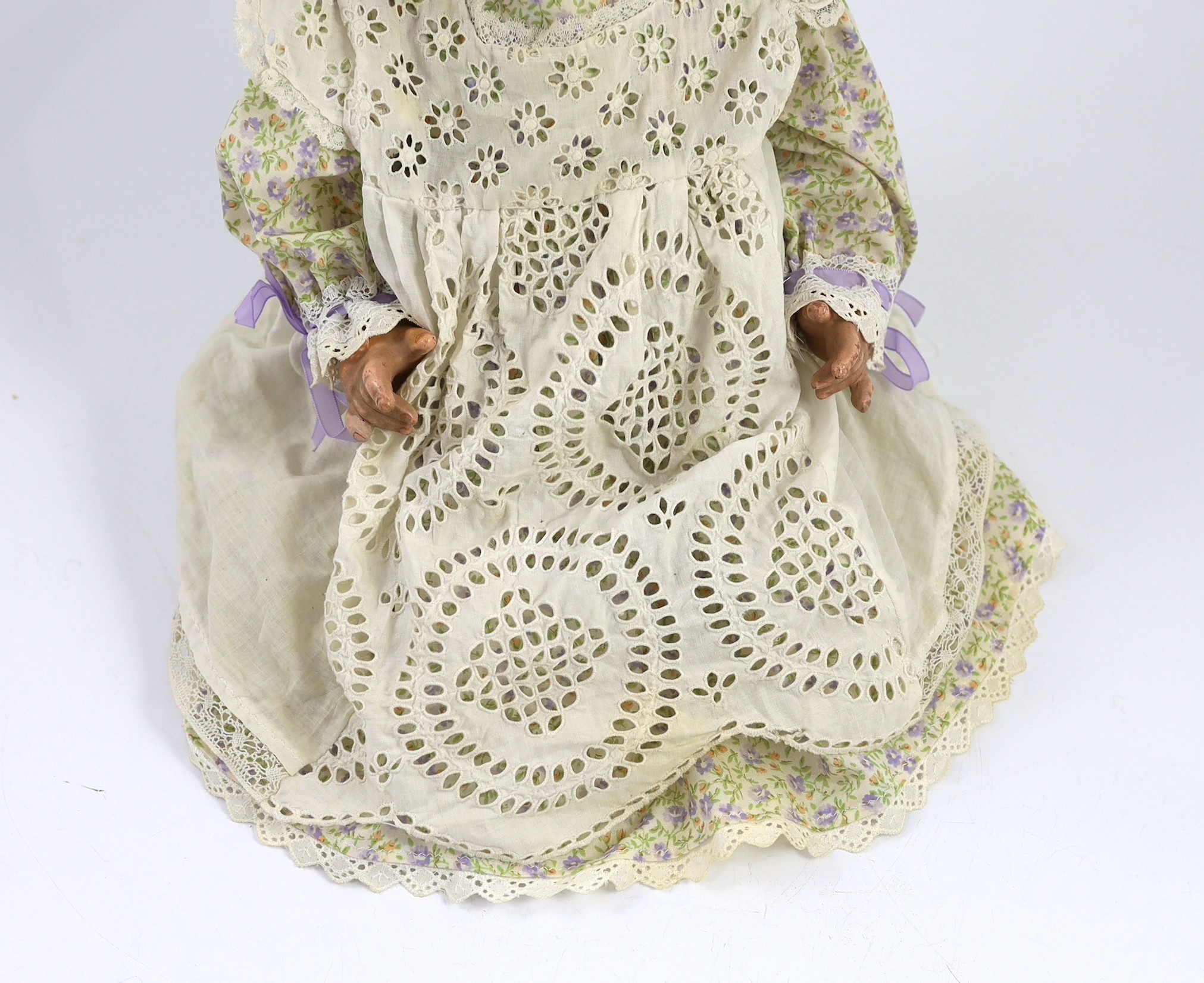 An Alt, Beck & Gottschalk bisque doll, German, circa 1912, 17in.
